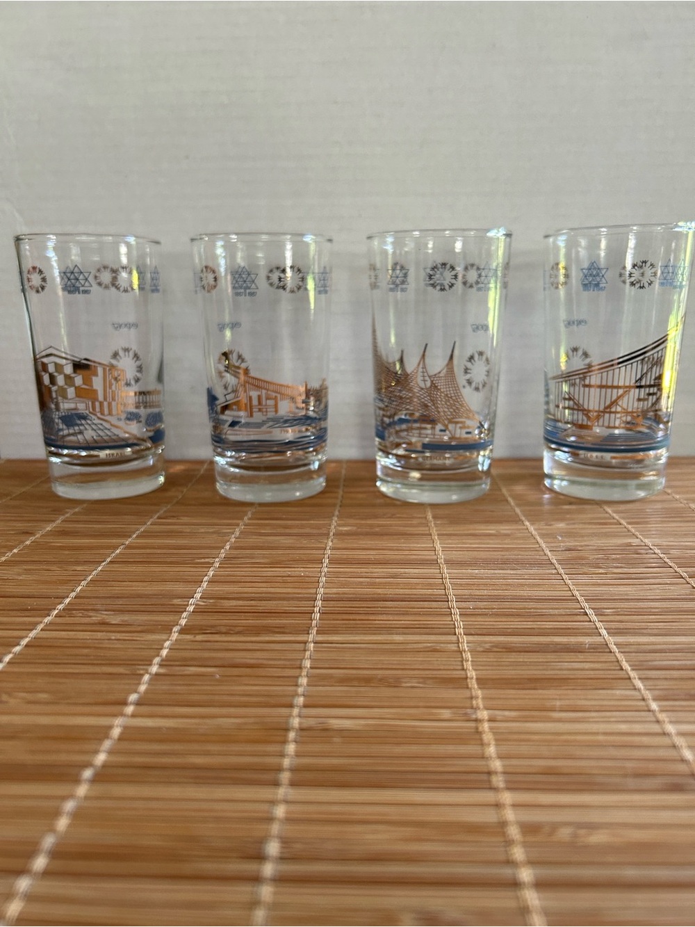 Expo 67 Commemorative Drinking Glasses
